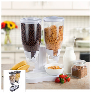 Dual-Container Cereal \u0026 Dry Food Dispenser $17.99 (Reg $64.99) + Free Shipping - Expires Today 7 ...