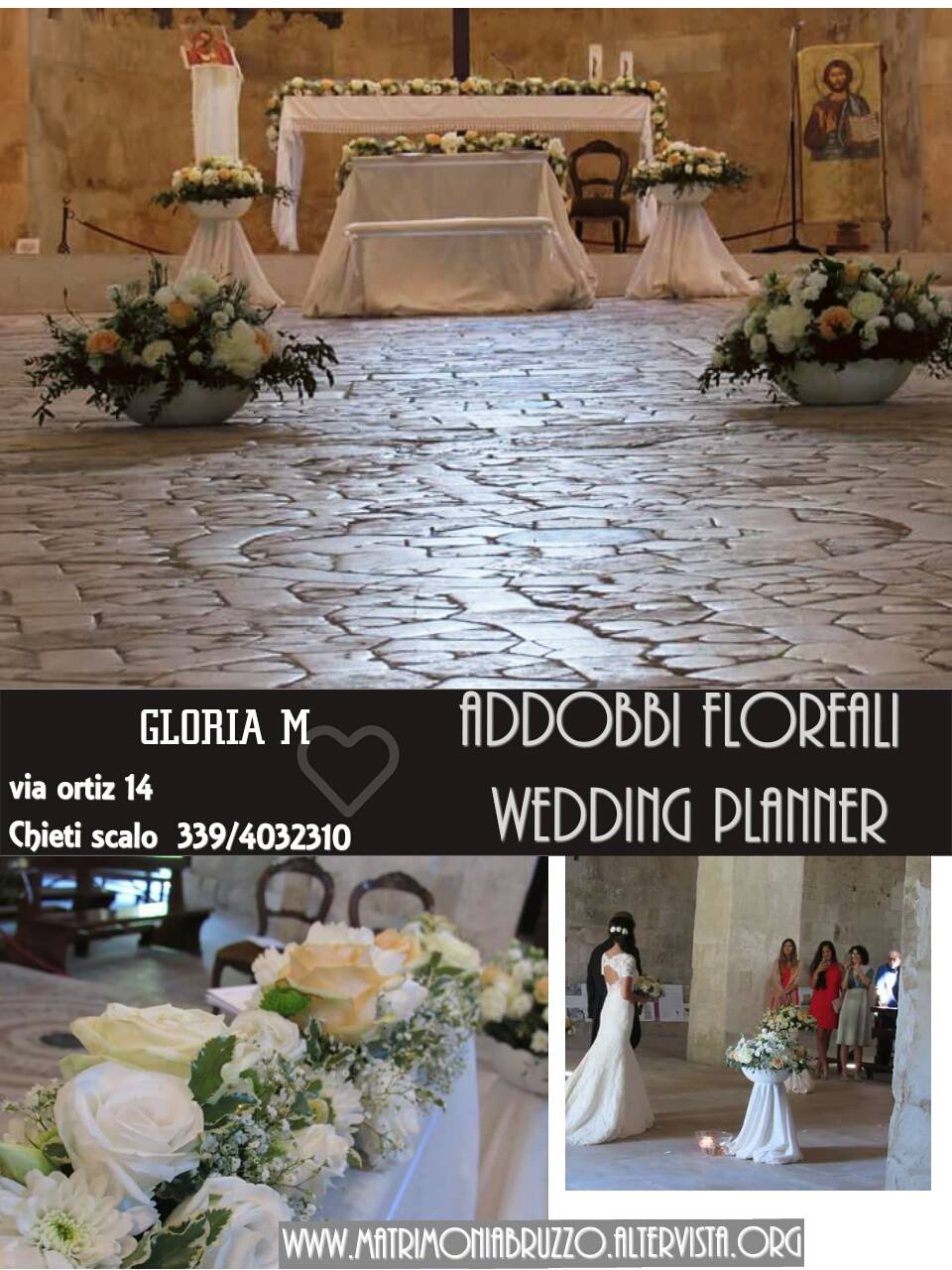 Gloria M Wedding Addobbi Floreali Pescara E Chieti
