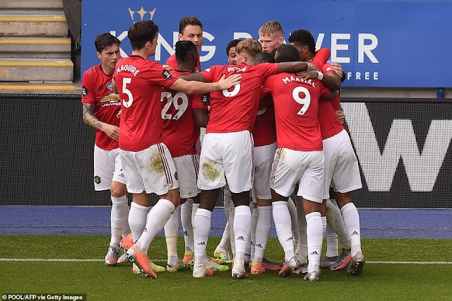 Football: Manchester United Appeared 3rd On Table As They Beat Leicester To Qualified For Champions League, See Fans Reactions (Read)