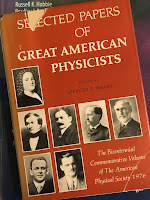 Selected Papers of Great American Physicists, superimposed on Intermediate Physics for Medicine and Biology.