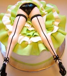 Female Buttocks Cake