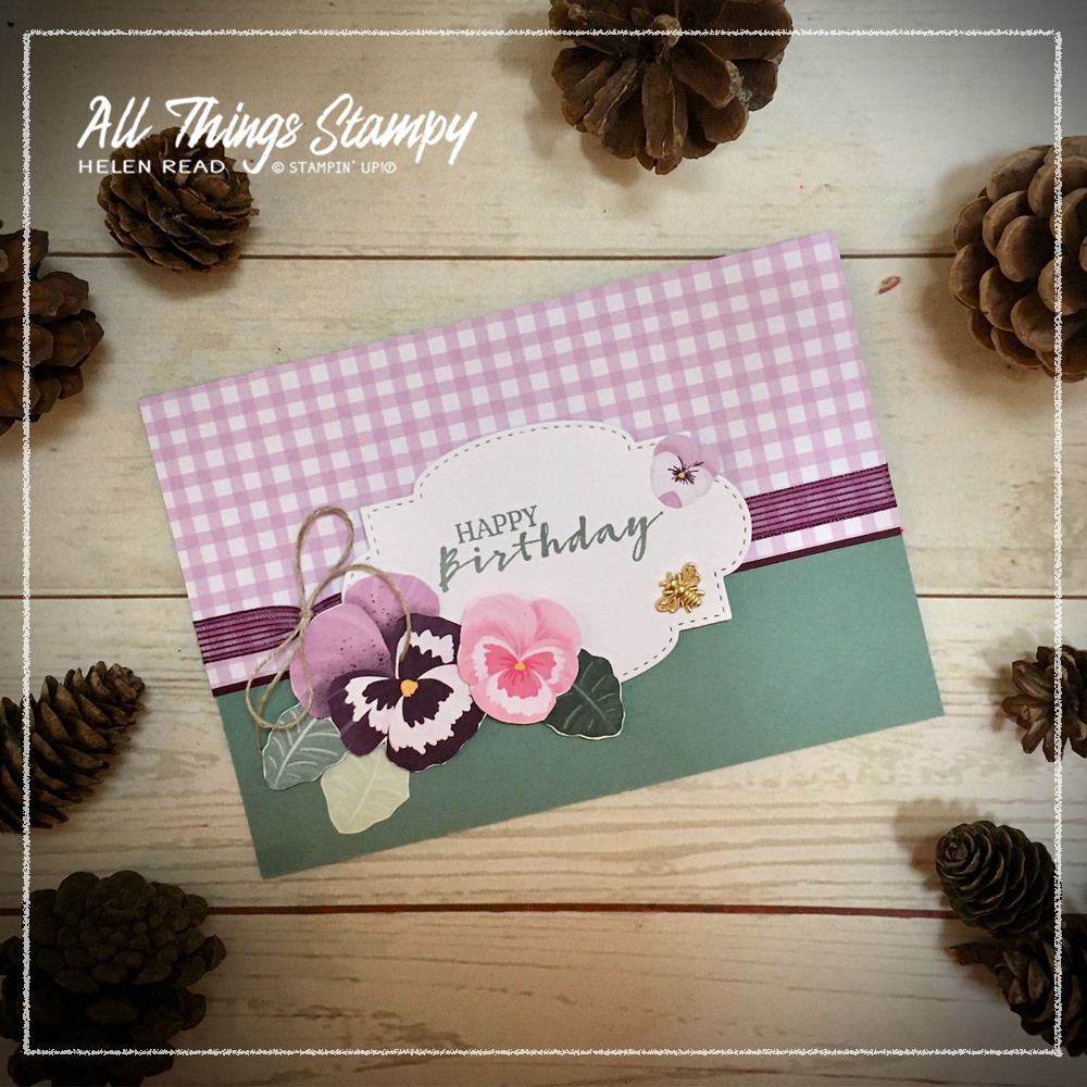 All Things Stampy May Kit By Mail Pansy Petals