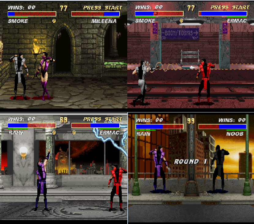 Ultimate Mortal Kombat 3 Special Moves and Finishers