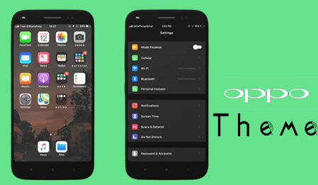 Download Tema IOS  | iPhone Untuk Oppo ColorOs 3 (Oppo A83, A37, F1, A71, F5, F7 Dll)
