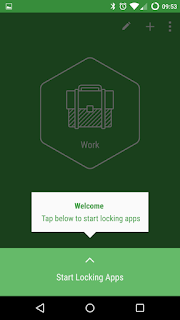 Start locking apps