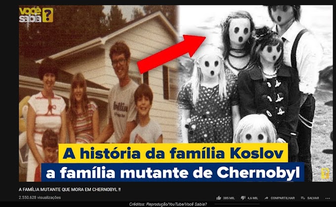 Família Koslov: seres humanos mutantes moram em Chernobyl?