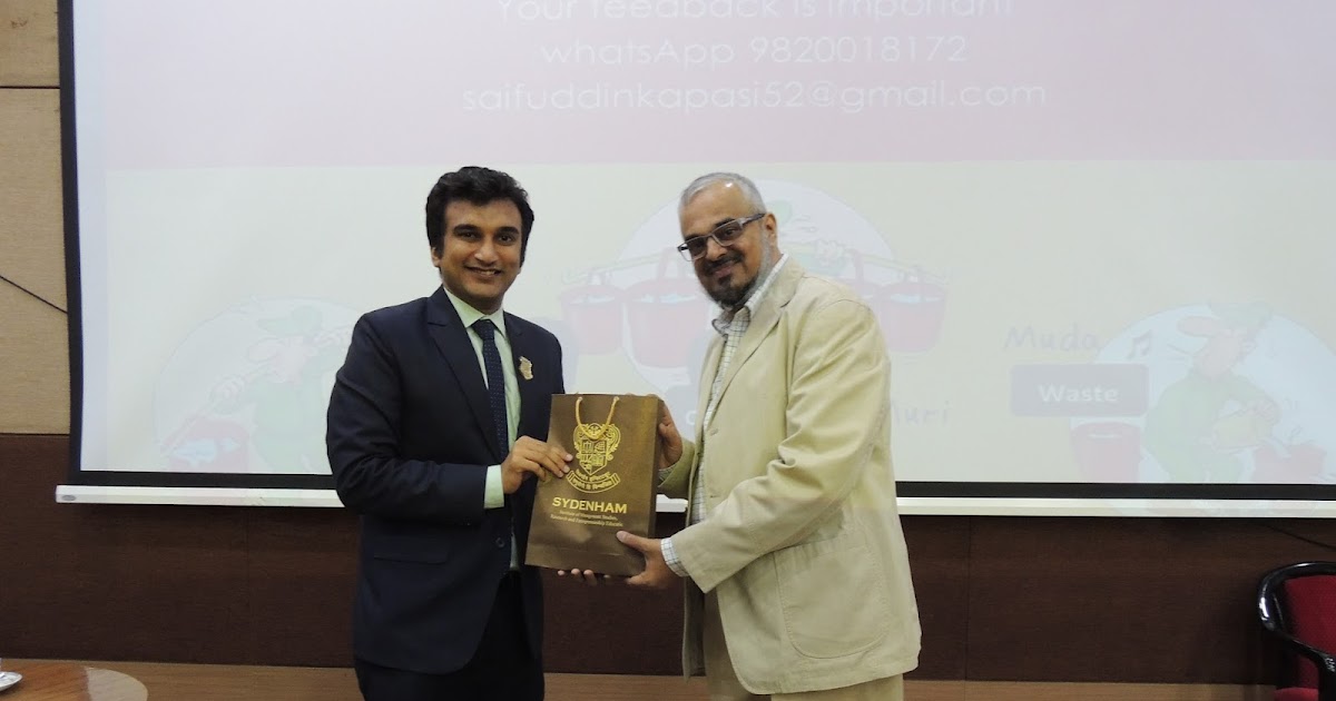 ‘Identify, Eliminate and Progress’ by Mr. Saifuddin Kapasi SIMSREE Blog