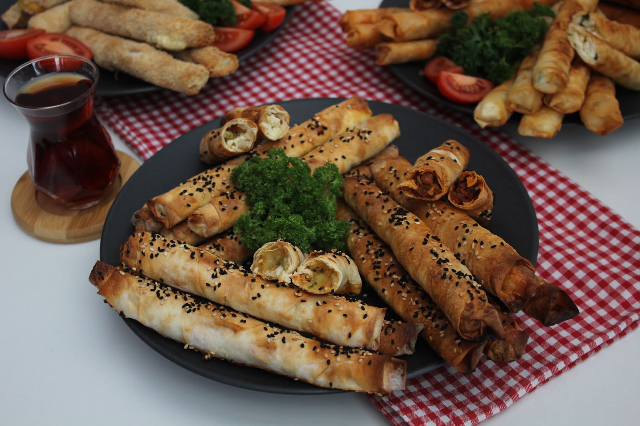 Sigara Böreği / Kalem Böreği - Grundrezept / Käse, Kartoffel und ...