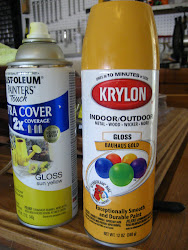 wall cheap gold krylon bauhaus easy