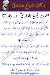 Hazrat sheikh saadi hikayat in urdu and english, Islamic Quotes in English