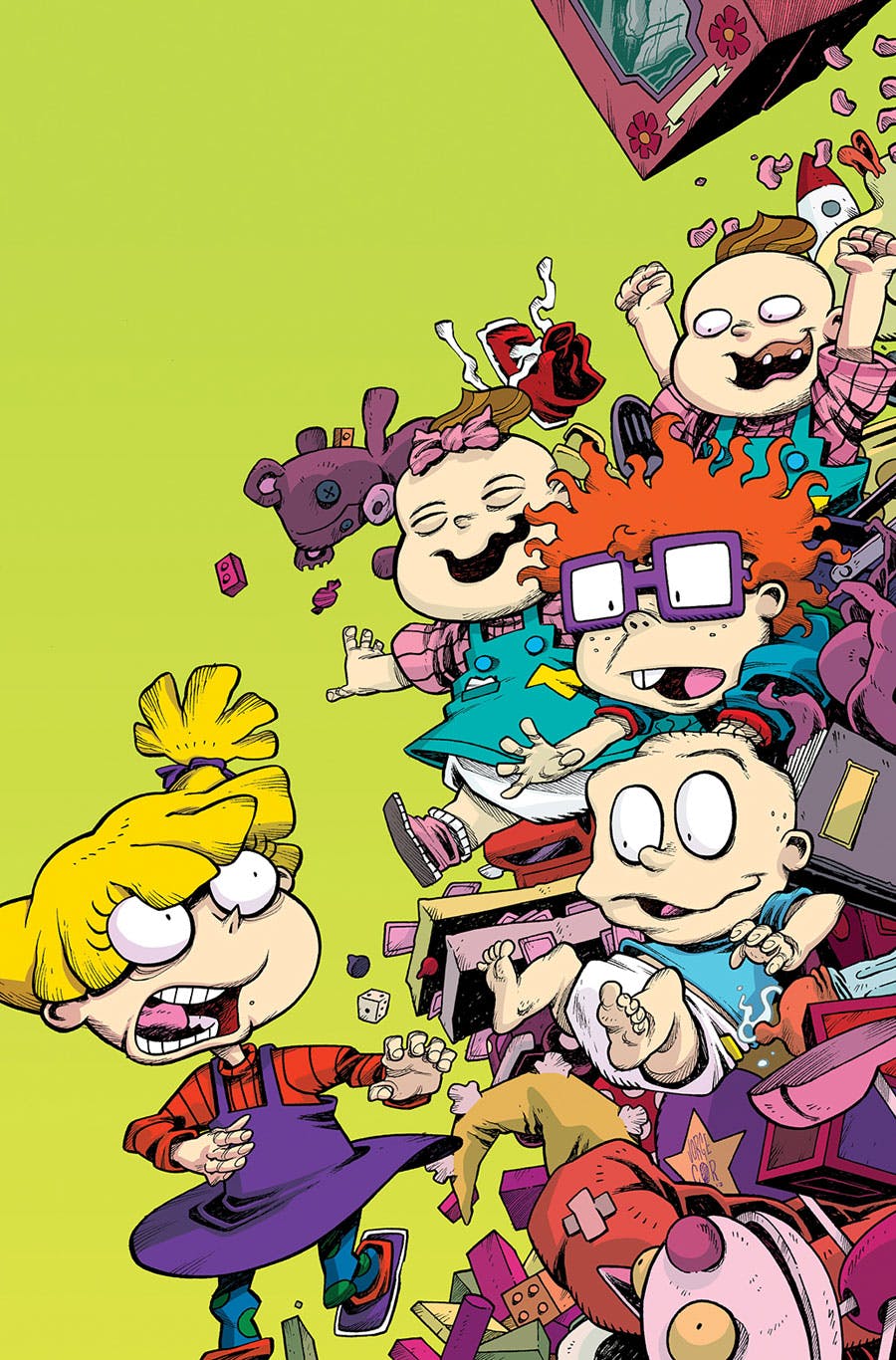NickALive! FirstLook At BOOM! Studios' 'Rugrats' Comic Book Series NickSplat
