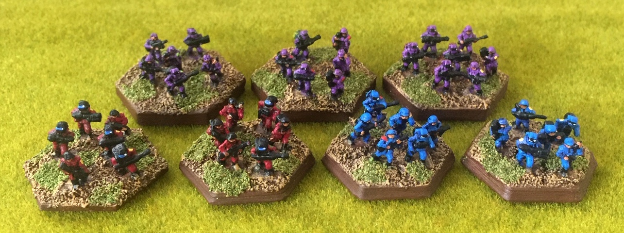 The Owl Bear's Lair: Battletech infantry and battle armors/Fanteria e ...