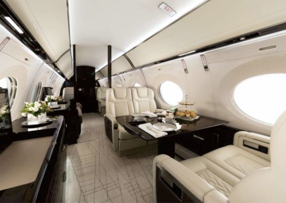 Gulfstream G600 interior