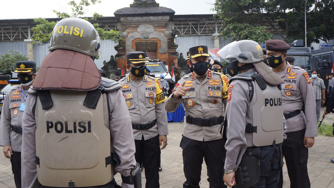 Presiden Joko Widodo ke Bali, Polda Terjunkan 829 Personil