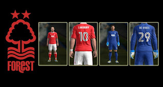 Kits Nottingham Forest 2016-2017 Pes 2013