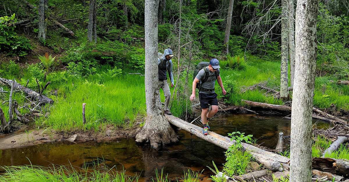 beginner backpacking trips midwest