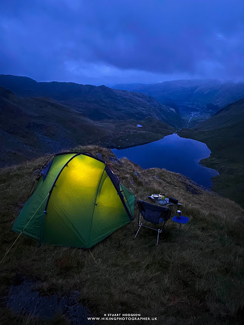 Wild camping Lake District Scotland Helm 2 Compact Tent