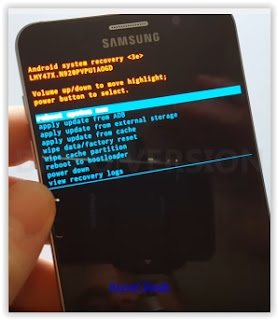 Android System Recovery - samsung galaxy A8 - A800F