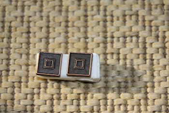 Square copper colored