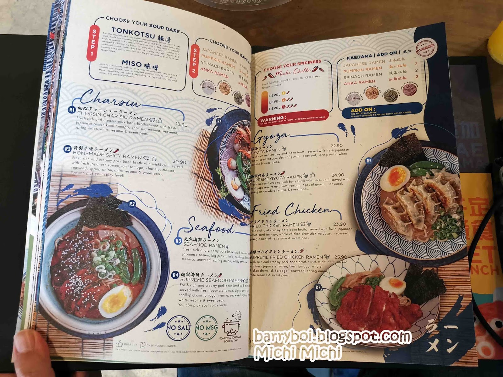 Grand Opening of Michi Michi, Penang.