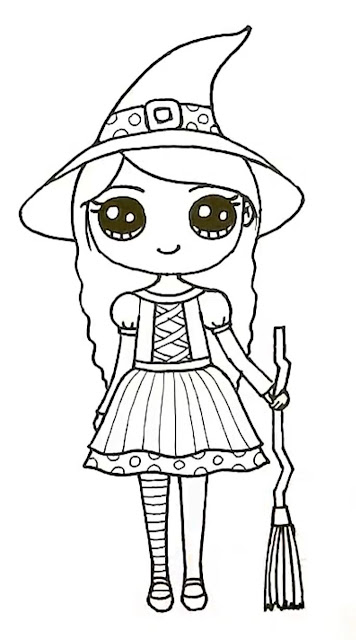 DIBUJOS PARA PINTAR DE NIÑAS