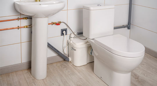 Marzua: Trituradores de WC y bombas de evacuación