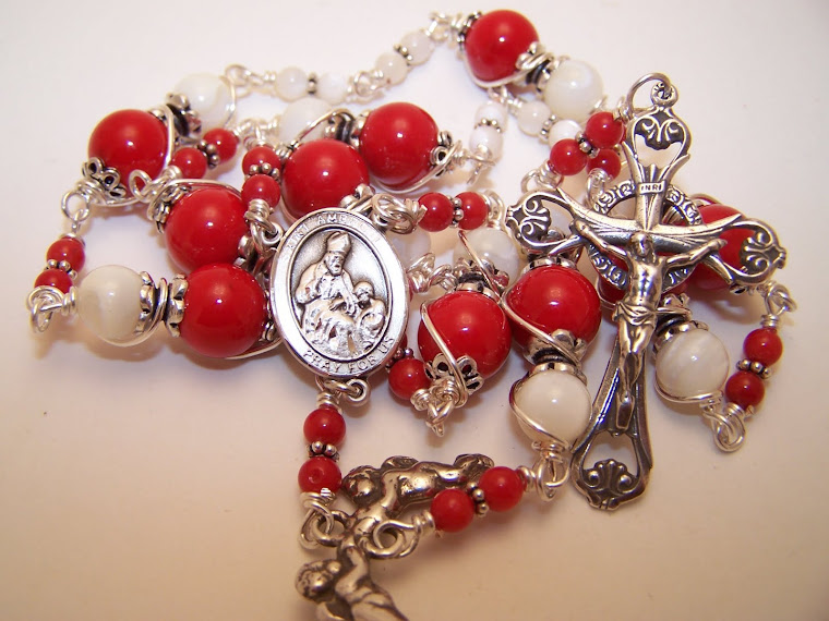 No. 4.  SOLD! Chaplet Of St. Ambrose- Custom Made for client