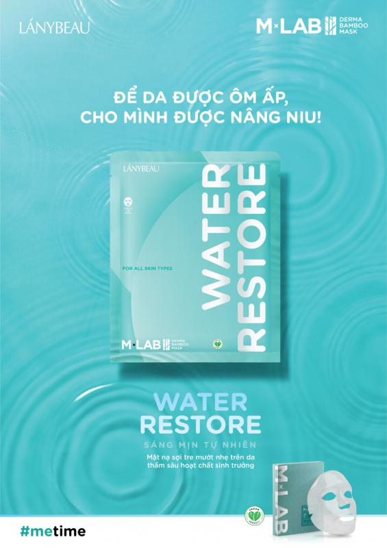 Mặt nạ Water Restore (WR) – Xanh – HỘP 7 MIẾNG