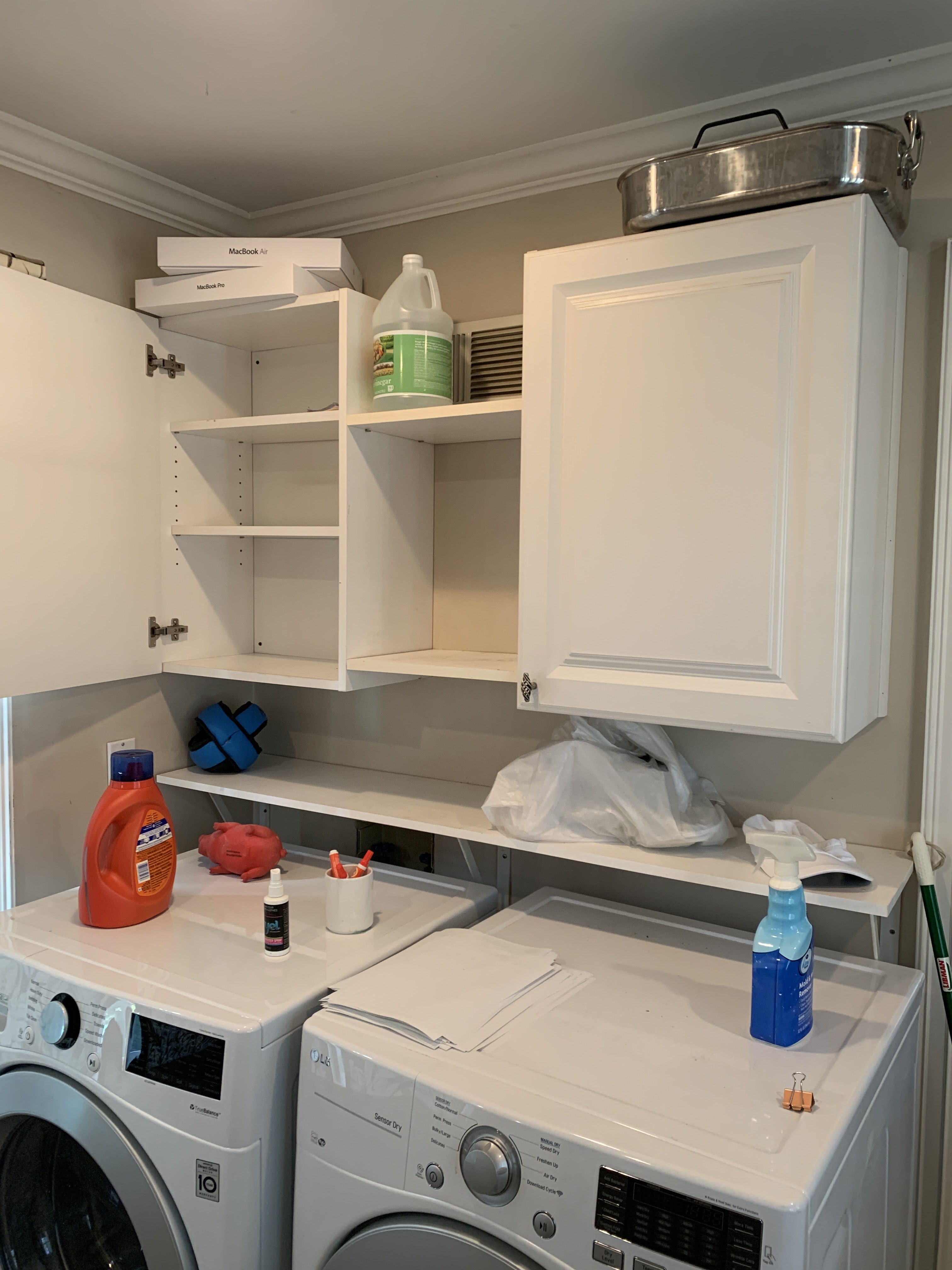 Storage Ideas for Laundry Room - Thistlewood Farm