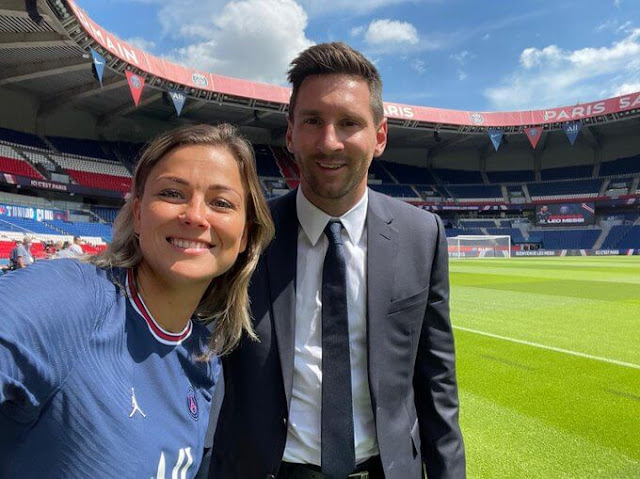 Lionel Messi at PSG photos