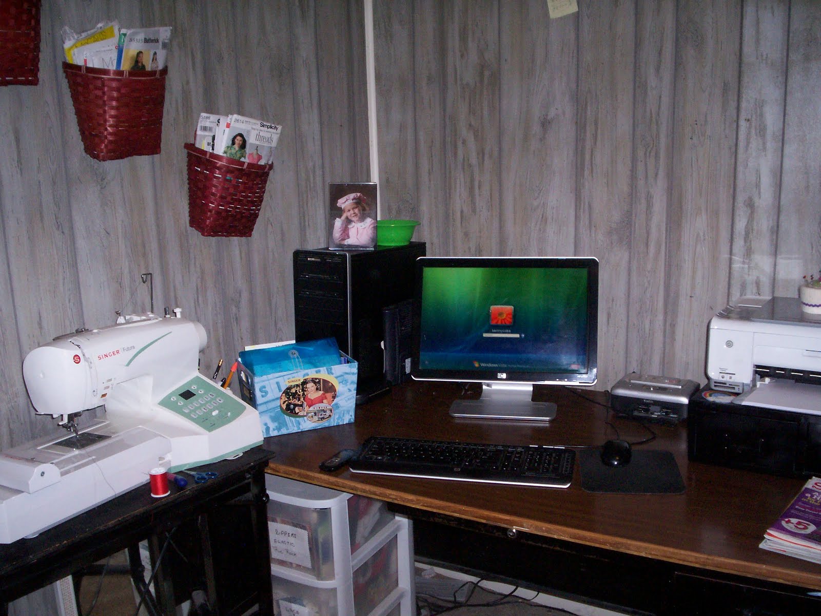 Sew Blessed Maw Sewing Room/Spare Bedroom