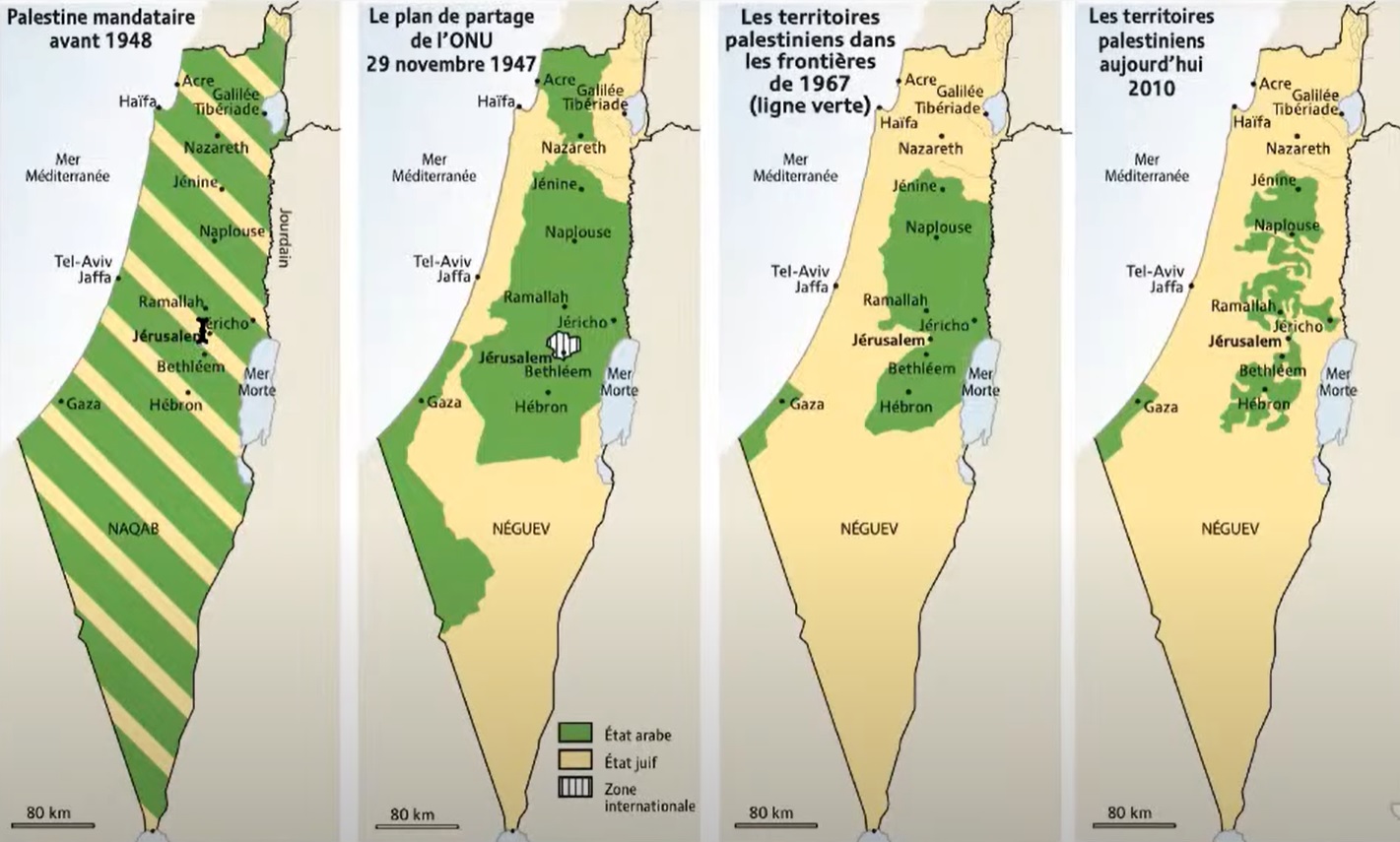 palestine 2021 carte