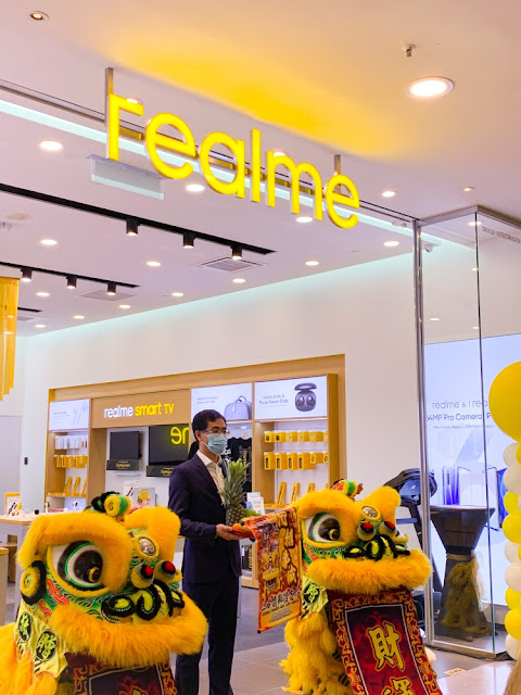 realme Malaysia, Rawlins Tech, Rawlins GLAM, Rawlins Lifestyle, Experience Store, Sunway Pyramid