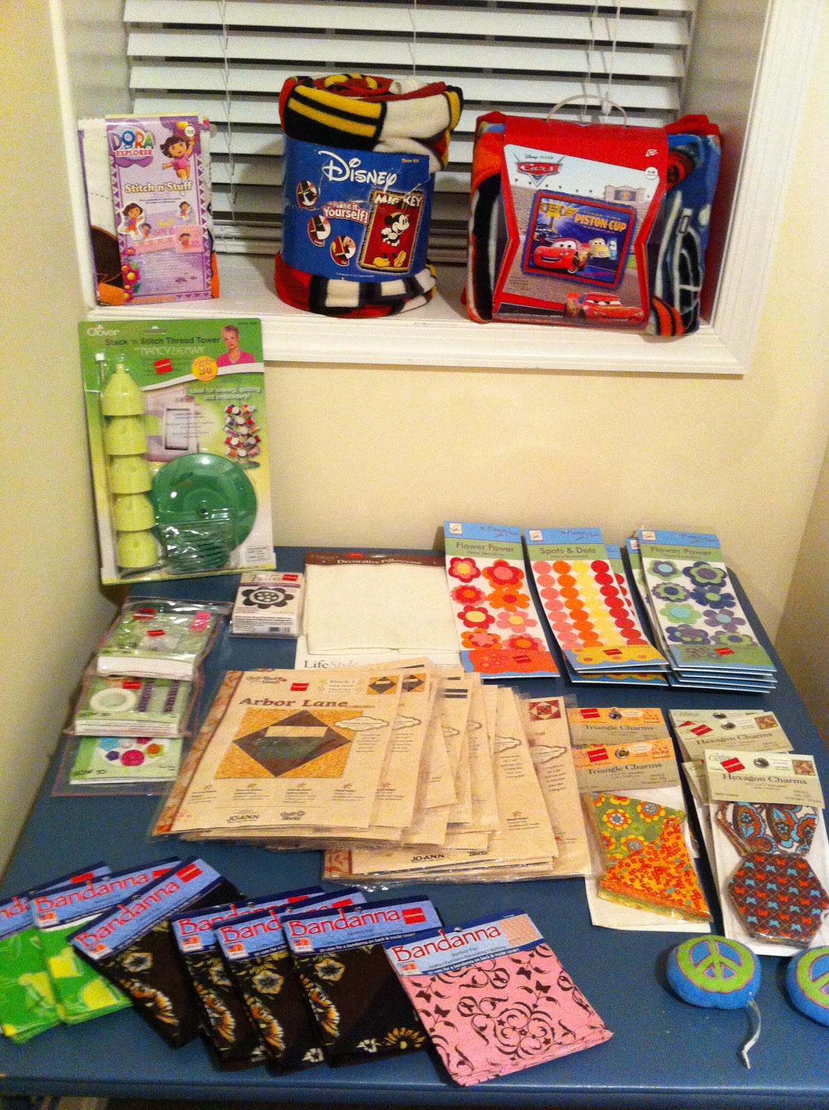 JoAnn Store Donation to Girl Scouts Sylvia's Stitches