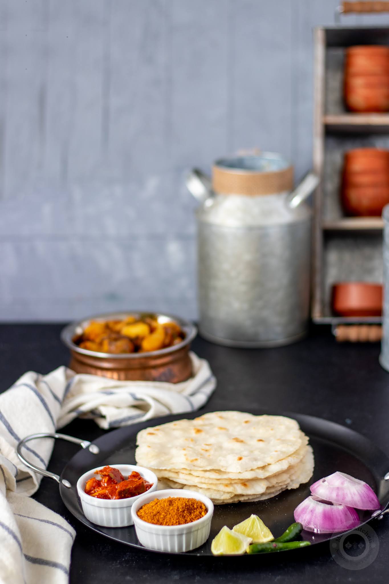 Ukkarisida Akki Rotti Rice Flour Rotti MalasKitchen