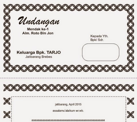 Download Undangan Gratis | Desain Undangan Pernikahan & Khitan