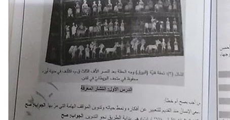 حل دروس درس انتشار المعرفة درس مدارس ومكتبات في التاريخ للصف السابع الوحدة الرابعة الفصل الثاني