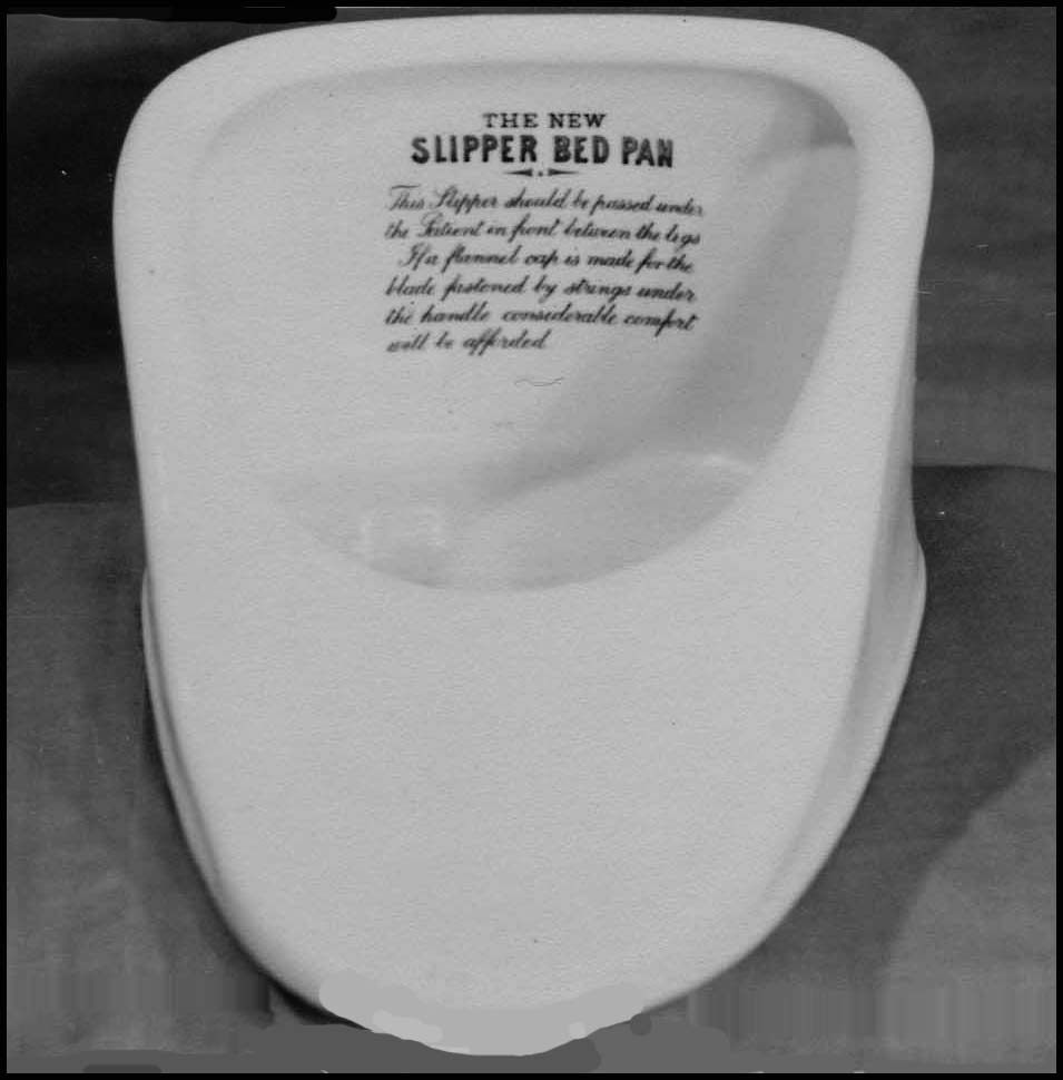 Tauranga Historical Society The Slipper Bed Pan