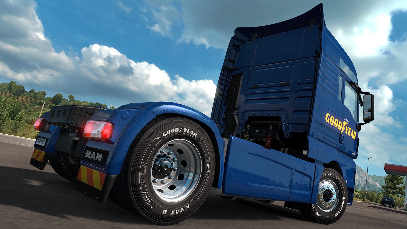 Euro Truck Simulator 2 1.35.1.30 66 DLC / Goodyear Tyres Pack DLC İndir
