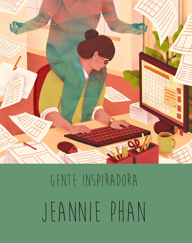 Gente inspiradora: Jeannie Phan ilustración