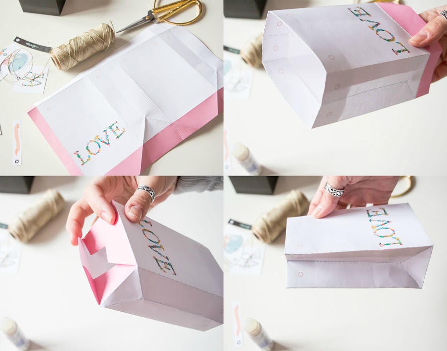 Packaing imprimible San Valentín