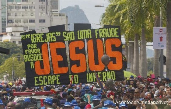 Evangelismo en Carnaval de Río, Brasil