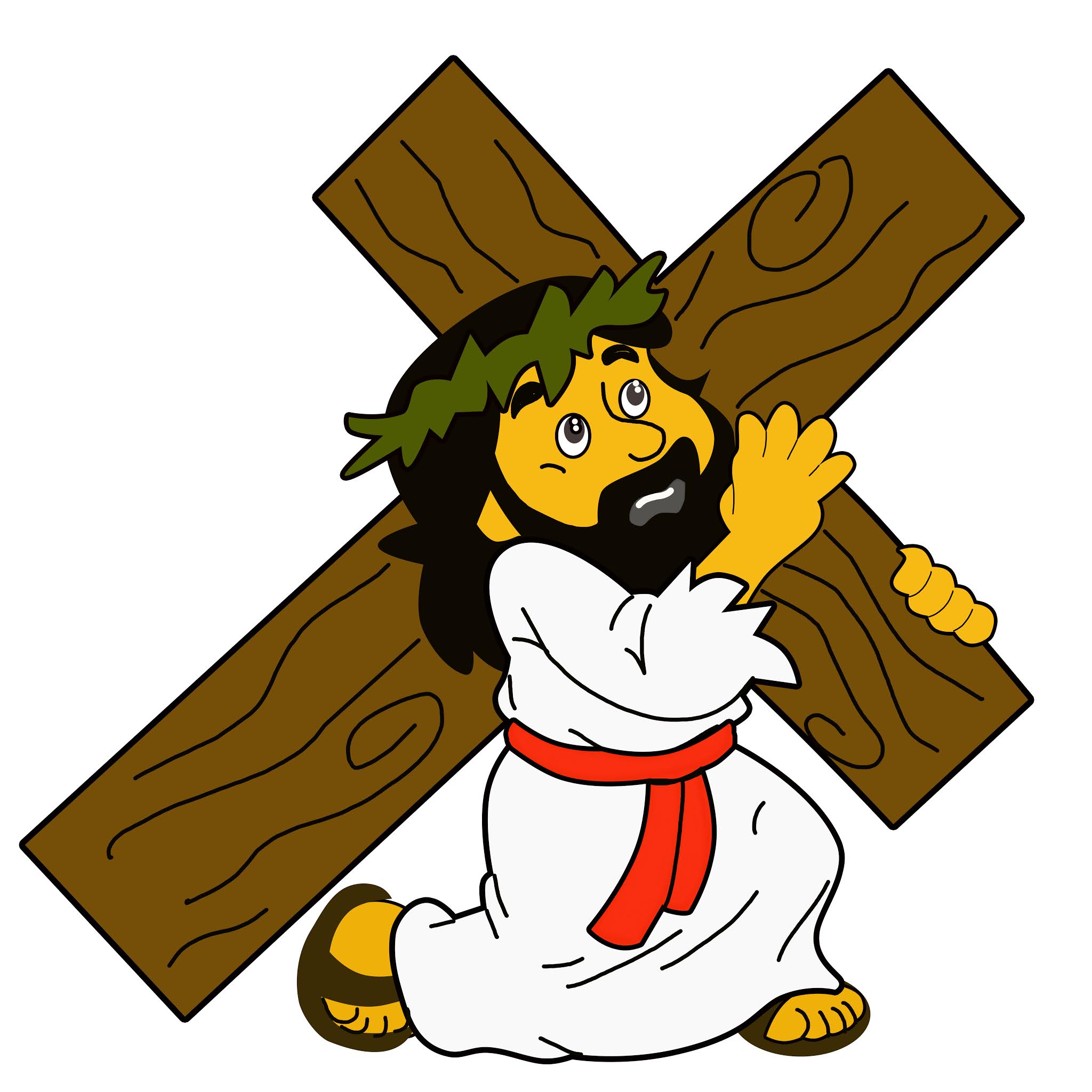 Artes Jesus carregando uma cruz pesada!! Artes Jesus carregando uma cruz pesada!!