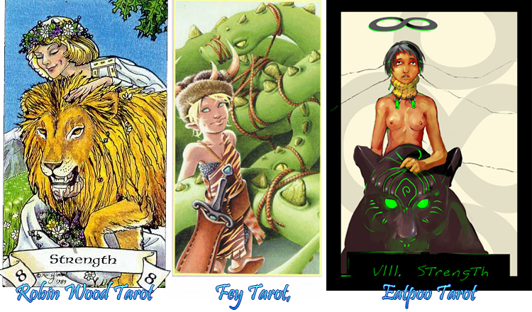 ShaAngreal-TAROT: 8 Сила