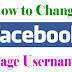 How To Change Facebook Page Username