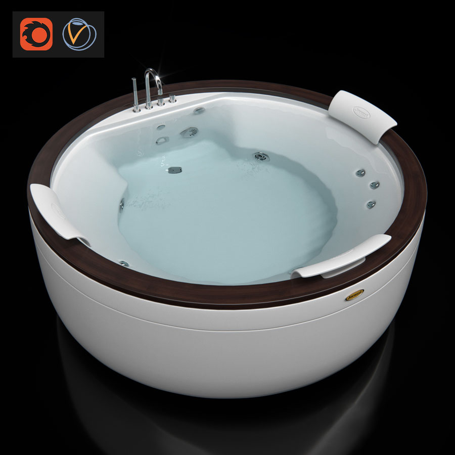 Jacuzzi Nova bathtub 3d model download free