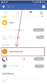 Panduan Cara Membuat Fanspage Facebook Lewat HP dan Lewat PC Lengkap