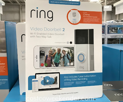 Outfit your home's entrance with the Ring Video Doorbell 2 + Chime
