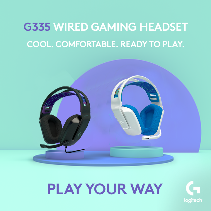 Logitech G335 Wired Gaming Headset is coming to PH this July