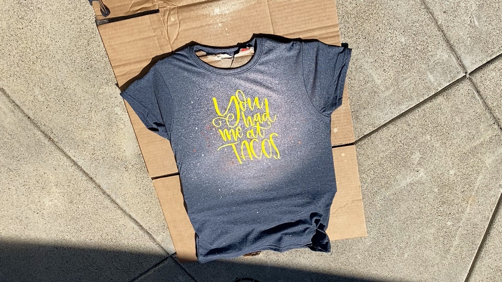 How to Do Bleach Shirts with Vinyl Silhouette School